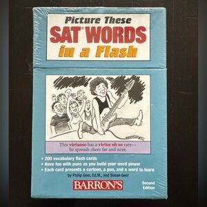 Barron's SAT Words in a Flash - Blue Vocabulary Flashcards